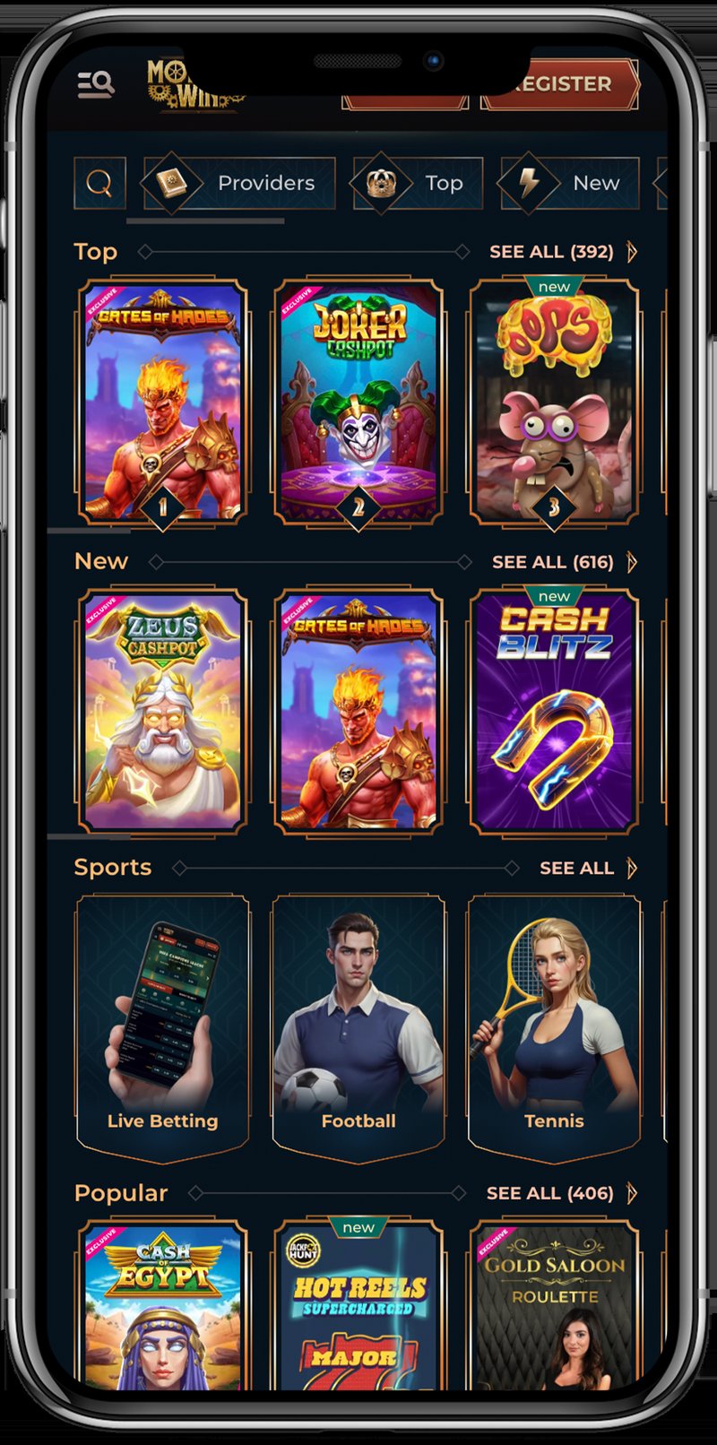 Monsterwin casino app à France