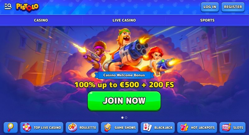 Pistolo casino login in Greece